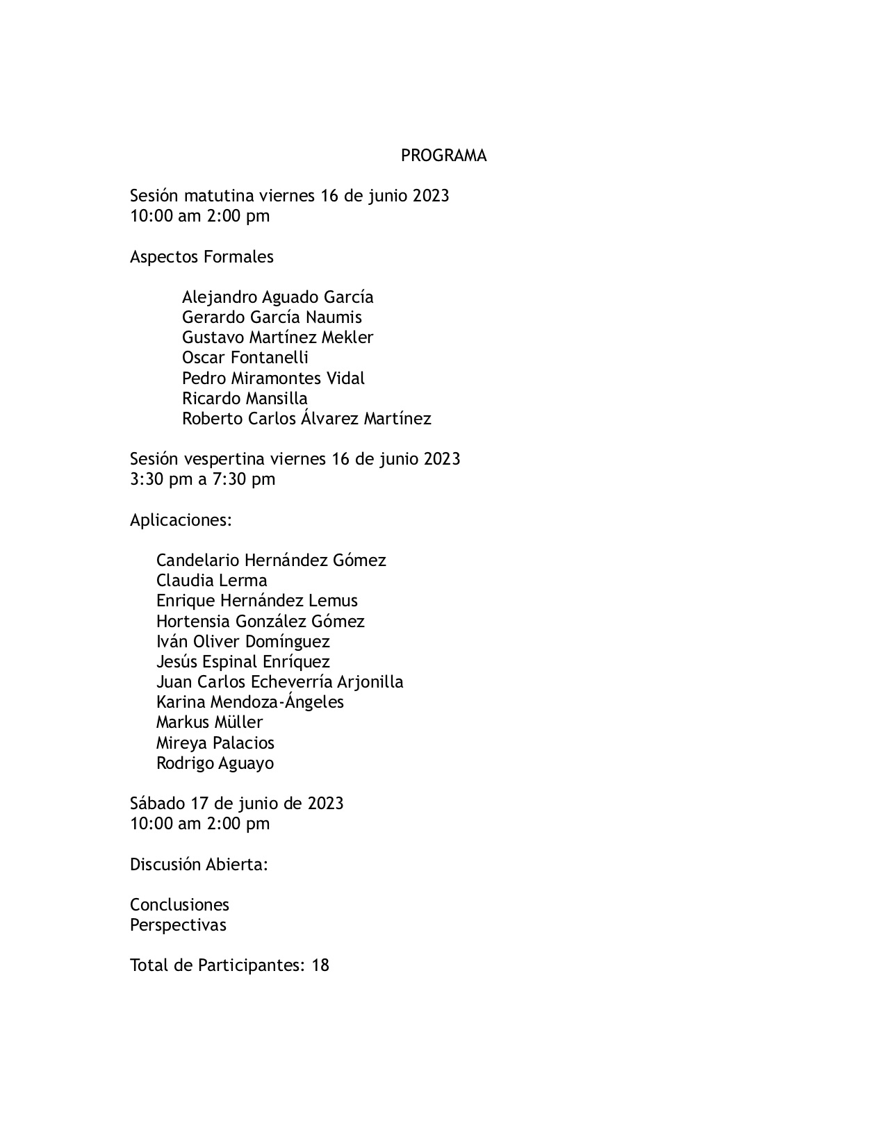 Programa